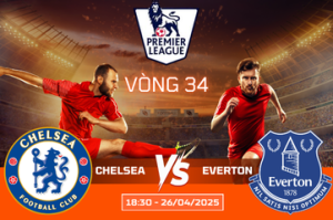 Soi kèo cuộc chiến Chelsea vs Everton lúc 18:30 ngày 26/04