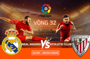 Soi kèo cuộc chiến Real Madrid vs Athletic Club lúc 02:00 ngày 21/04