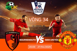 Soi kèo cuộc chiến Bournemouth vs Man United lúc 20:00 ngày 27/04